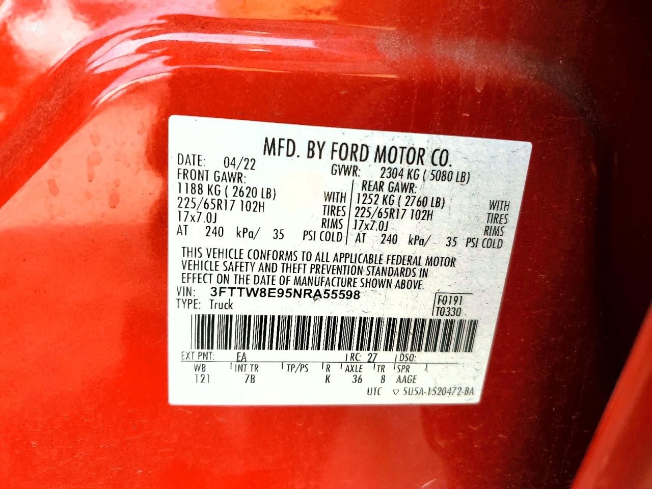 2022 Ford Maverick xl