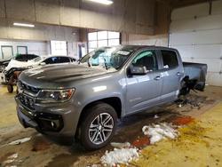 Salvage cars for sale from Copart Indianapolis, IN: 2021 Chevrolet Colorado lt