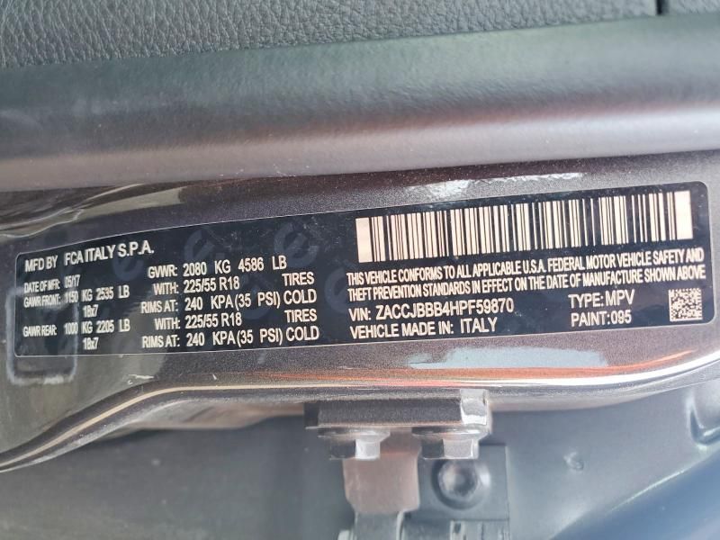 2017 Jeep Renegade Latitude