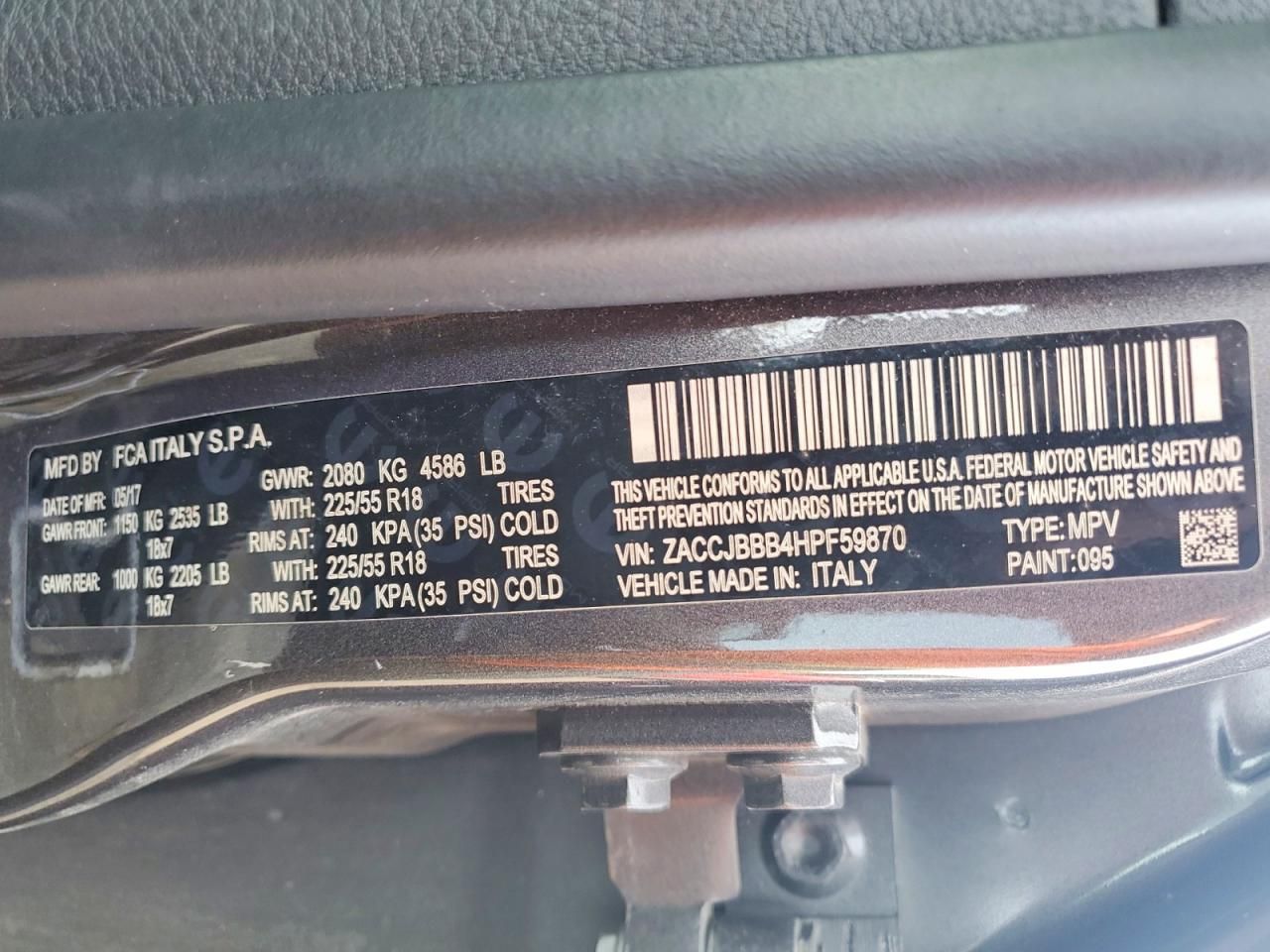 2017 Jeep Renegade Latitude