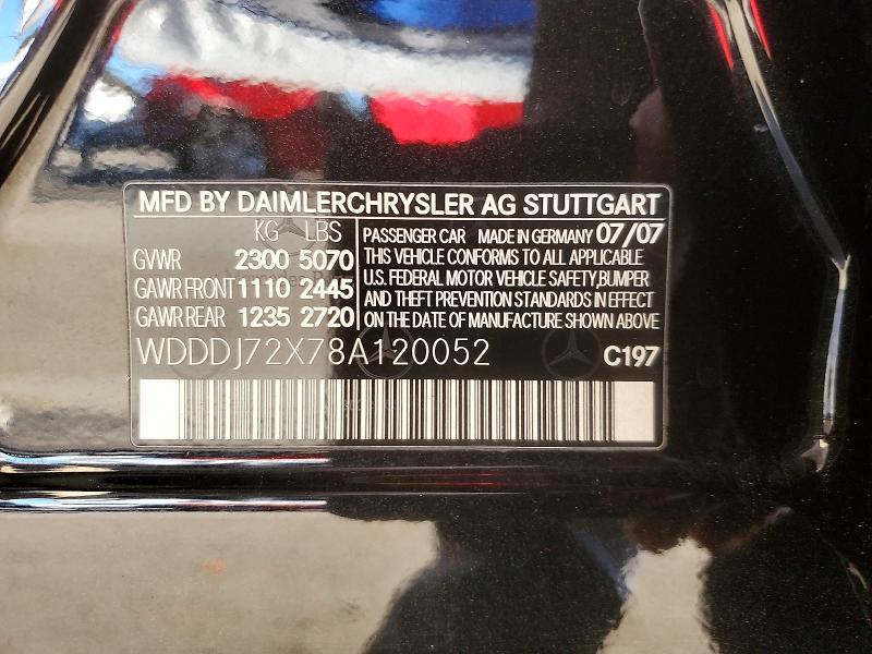 2008 Mercedes-Benz Cls 550