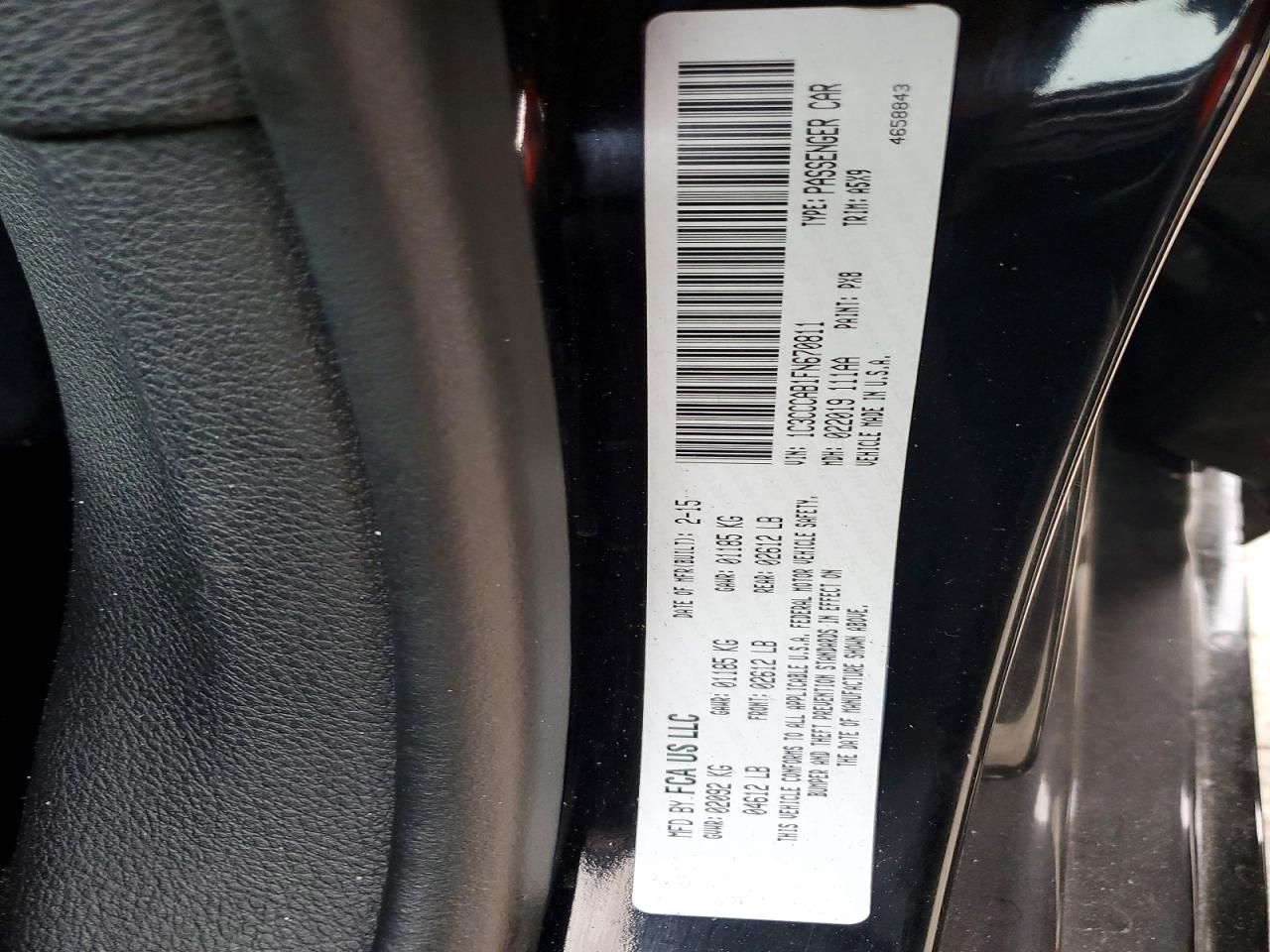 2015 Chrysler 200 Limited