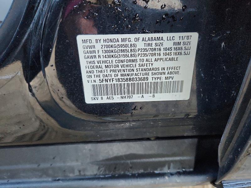 2008 Honda Pilot se