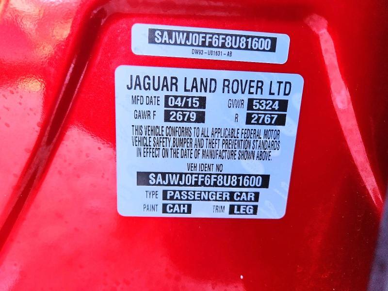 2015 Jaguar Xf 3.0 Sport awd