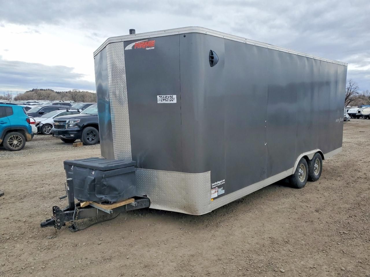 2021 Mirage Side x Sid-enclosed Cargo Trailer