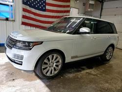 2017 Land Rover Range Rover Supercharged en venta en Lyman, ME