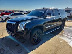 Cadillac Vehiculos salvage en venta: 2016 Cadillac Escalade esv Luxury