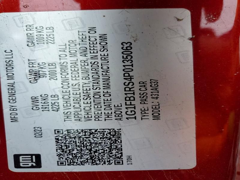 2023 Chevrolet Camaro ls