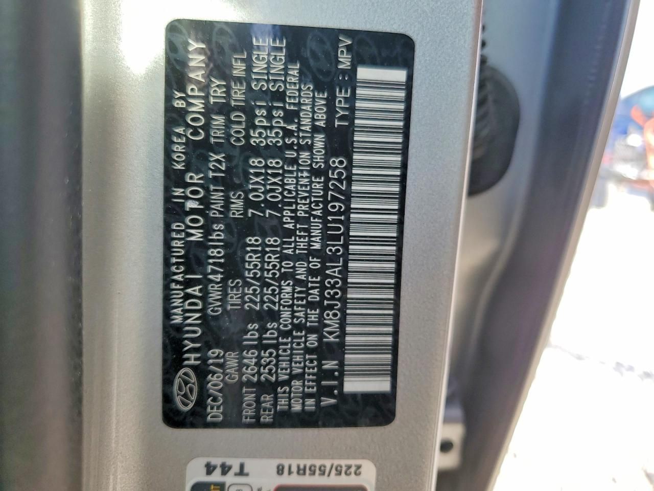 2020 Hyundai Tucson Limited