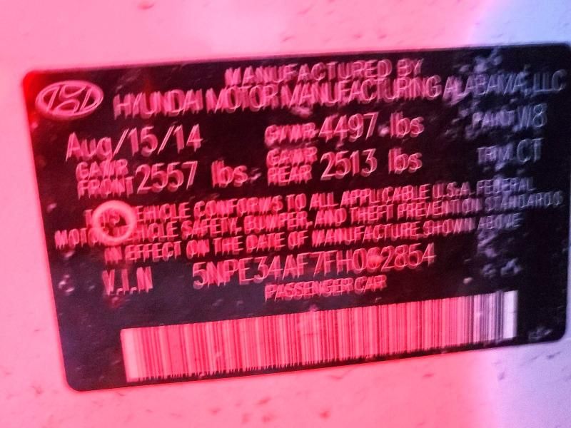 2015 Hyundai Sonata Sport