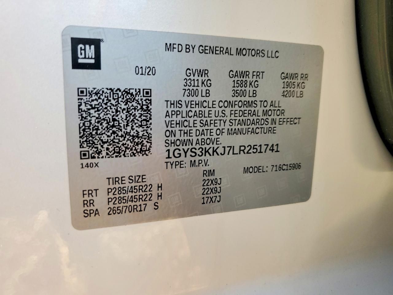 2020 Cadillac Escalade esv Platinum