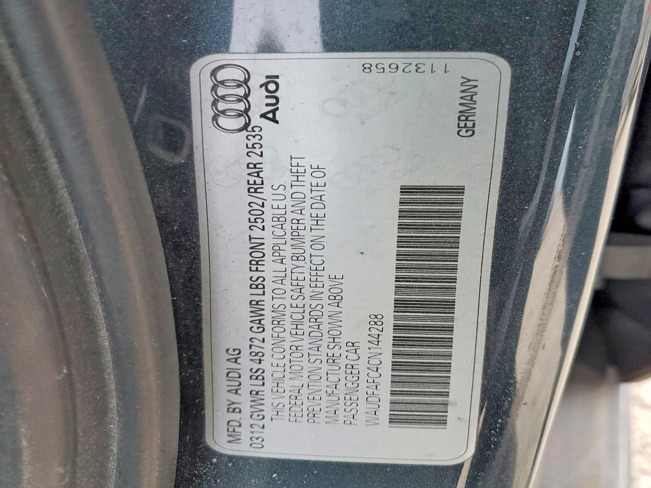 2012 Audi A6 Premium Plus