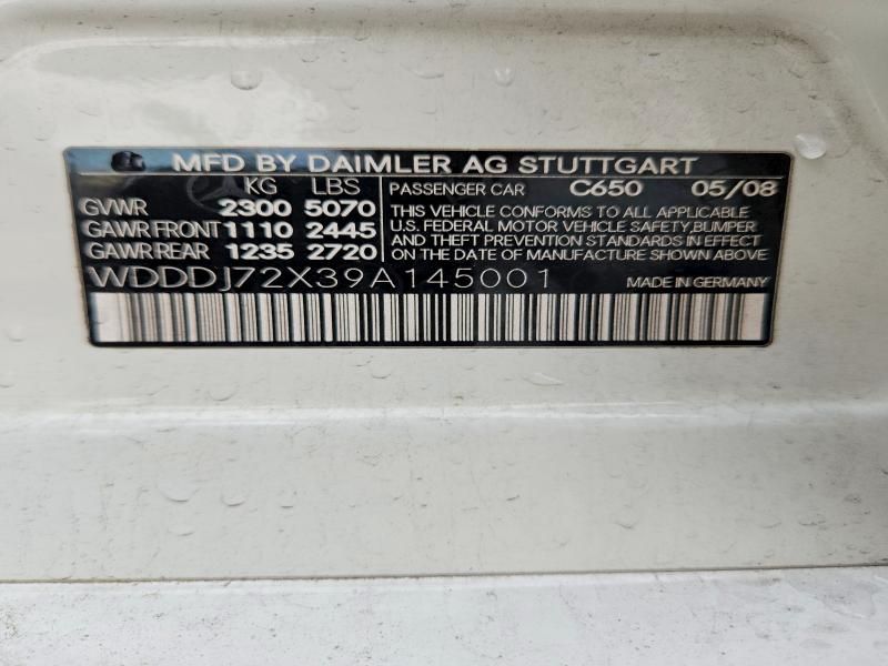 2009 Mercedes-Benz Cls 550