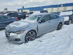 Honda salvage cars for sale: 2022 Honda Accord Hybrid Sport