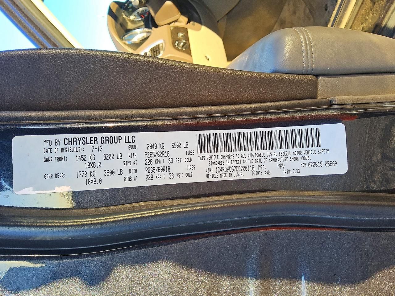 2013 Dodge Durango Crew