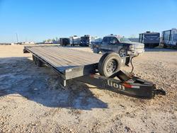 Salvage trucks for sale at Temple, TX auction: 2024 Lion Equipment Trailer