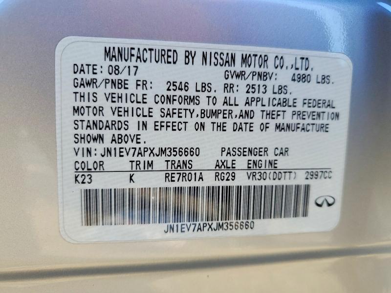 2018 Infiniti Q50 Luxe