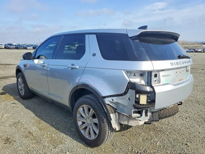 2019 Land Rover Discovery Sport se