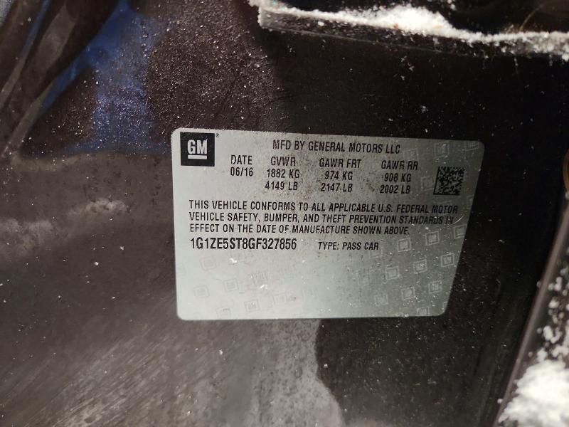 2016 Chevrolet Malibu lt