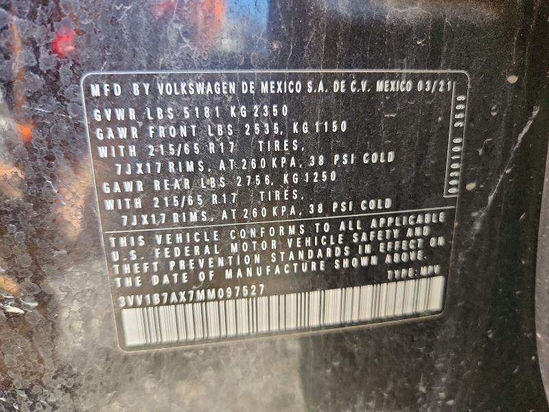 2021 Volkswagen Tiguan s