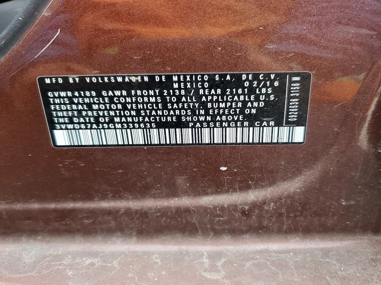 2016 Volkswagen Jetta se