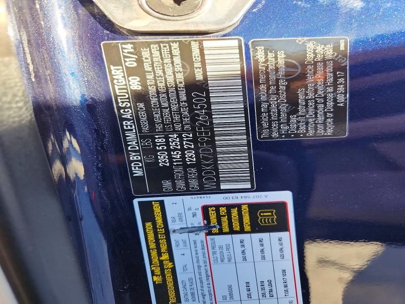 2014 Mercedes-Benz E 550