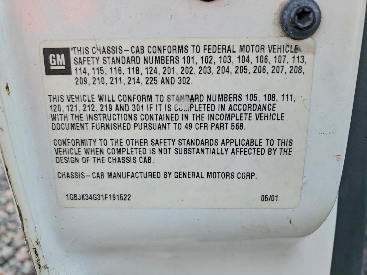 2001 Chevrolet Silverado K3500