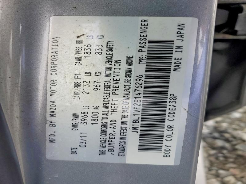 2011 Mazda 3 I