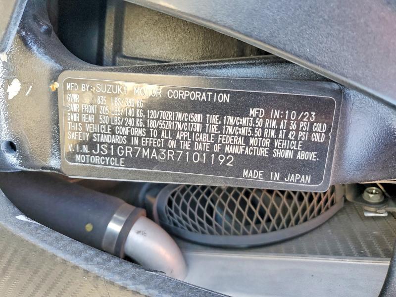 2024 Suzuki GSX-R750