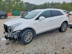 Salvage cars for sale from Copart Houston, TX: 2017 Cadillac XT5 Luxury