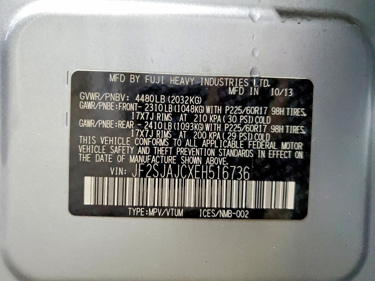 2014 Subaru Forester 2.5i Limited