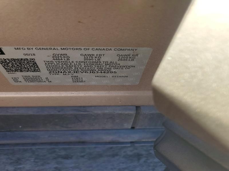 2018 Chevrolet Equinox lt