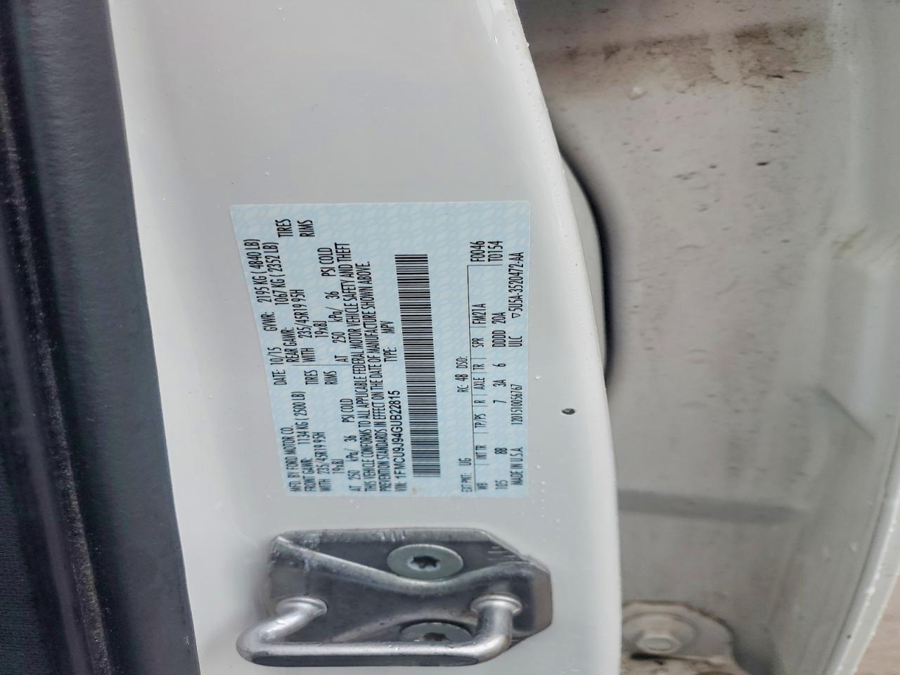 2016 Ford Escape Titanium
