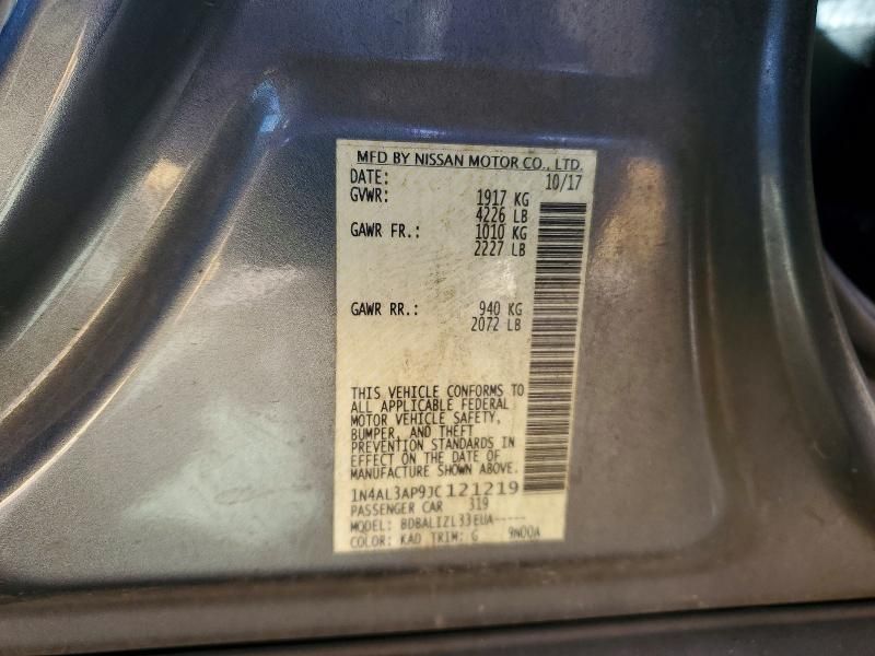 2018 Nissan Altima 2.5