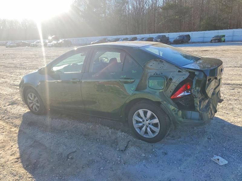 2016 Toyota Corolla l