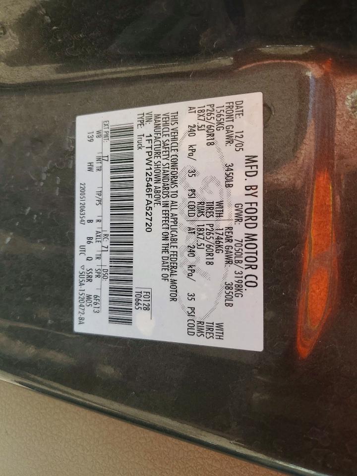 2006 Ford F150 Supercrew