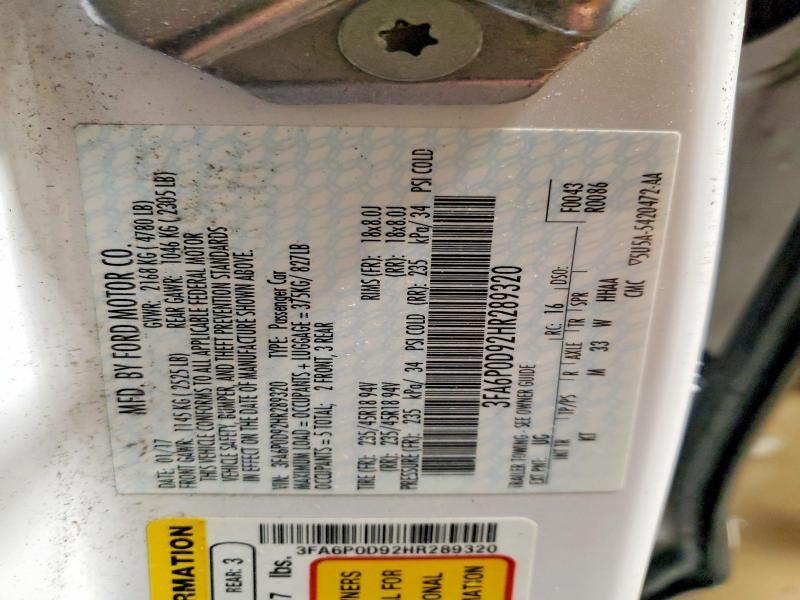 2017 Ford Fusion Titanium