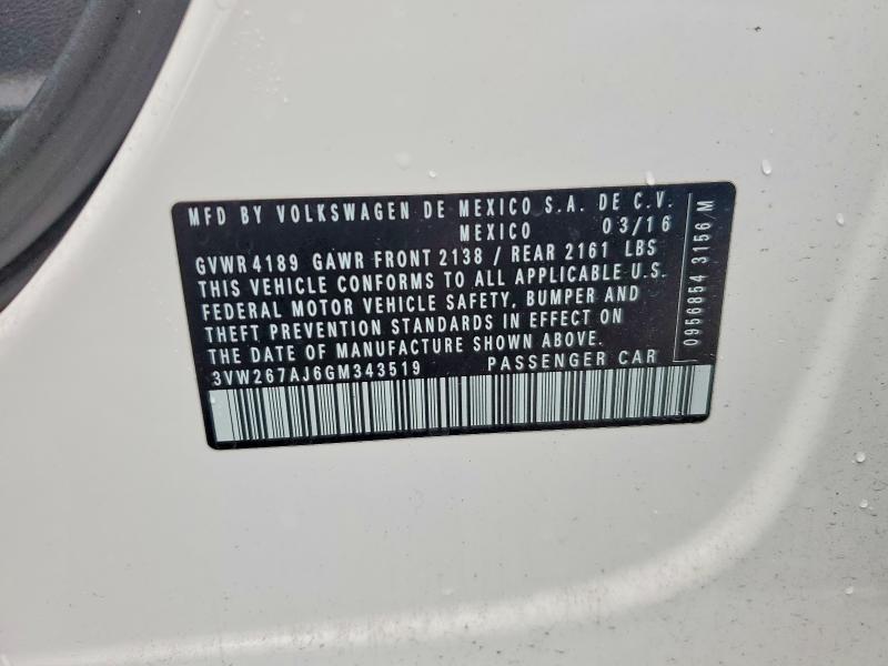 2016 Volkswagen Jetta s