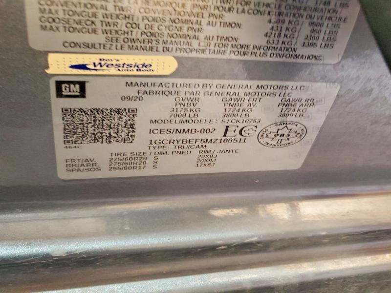 2021 Chevrolet Silverado K1500 Custom