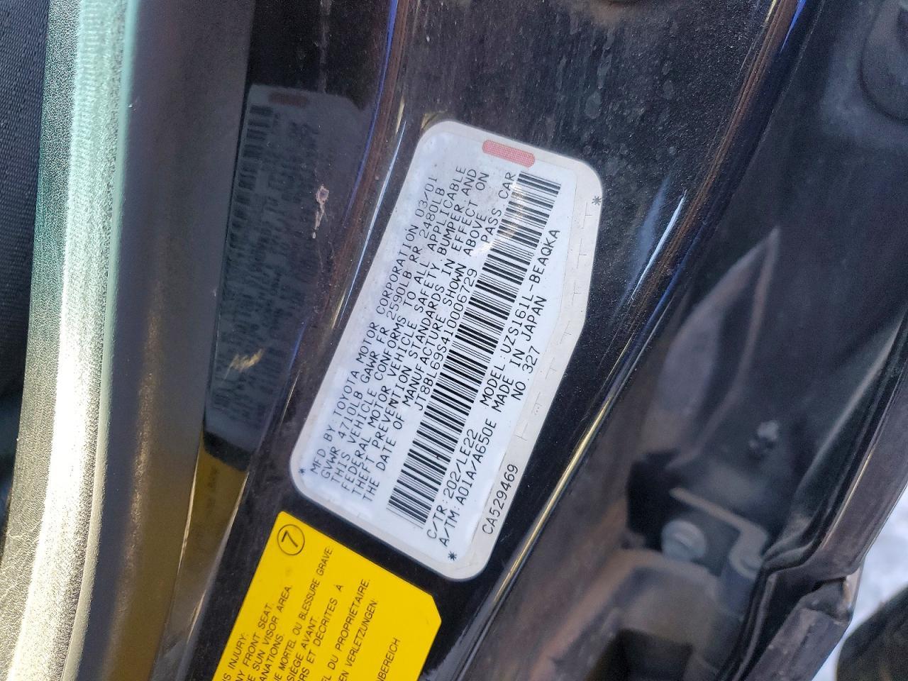 2001 Lexus Gs 430