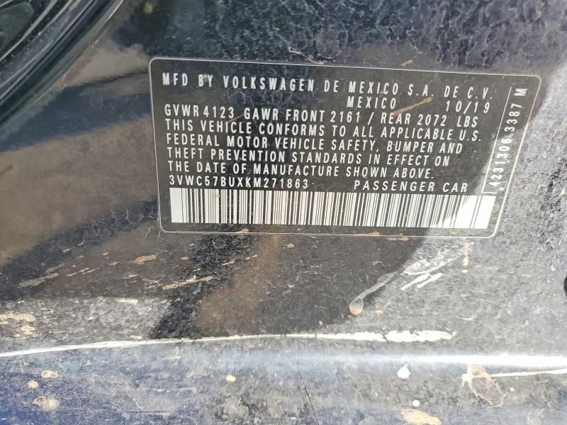 2019 Volkswagen Jetta s