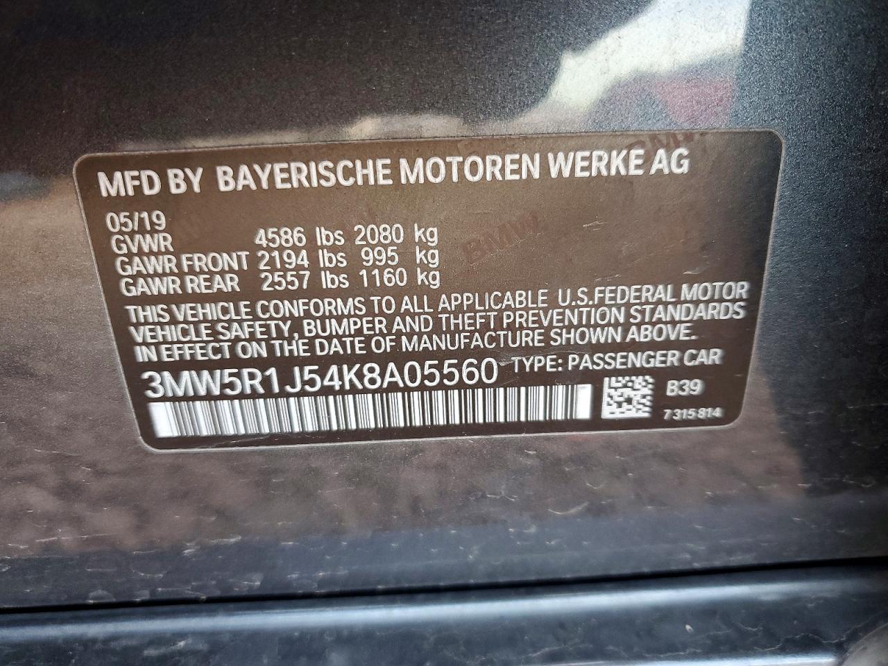 2019 BMW 330i
