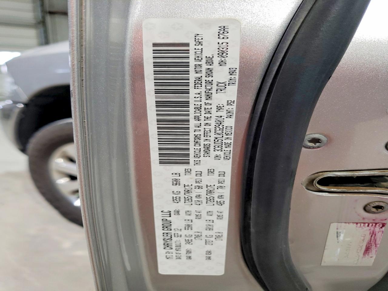2012 Dodge RAM 2500 SLT