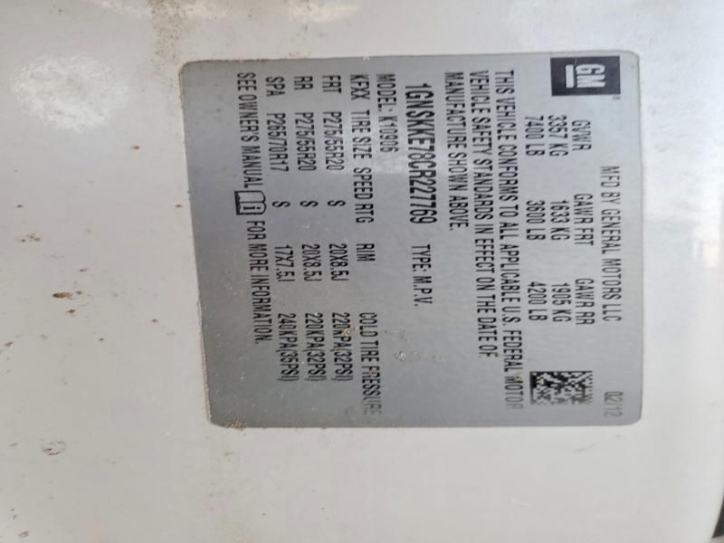 2012 Chevrolet Suburban K1500 ltz