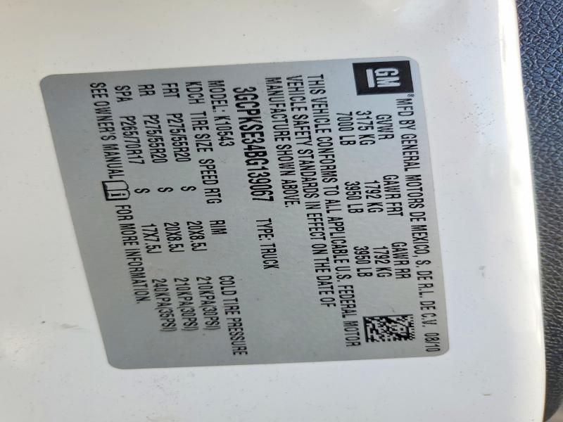 2011 Chevrolet Silverado K1500 LT