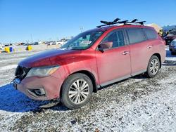 Nissan salvage cars for sale: 2018 Nissan Pathfinder s