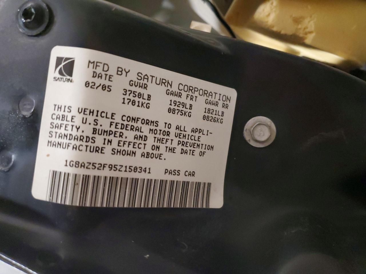 2005 Saturn Ion Level 2