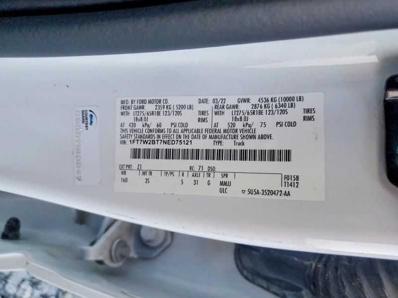 2022 Ford F250 Super Duty