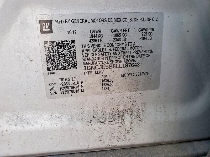 2020 Chevrolet Trax 1LT