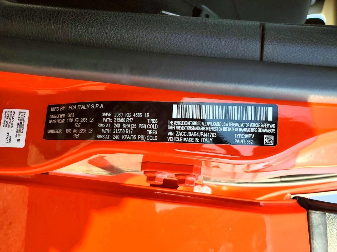 2018 Jeep Renegade Sport